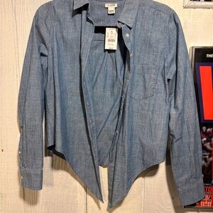 J. Crew Women's Blue Jean Jacket